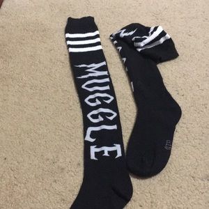 Muggle high knee socks